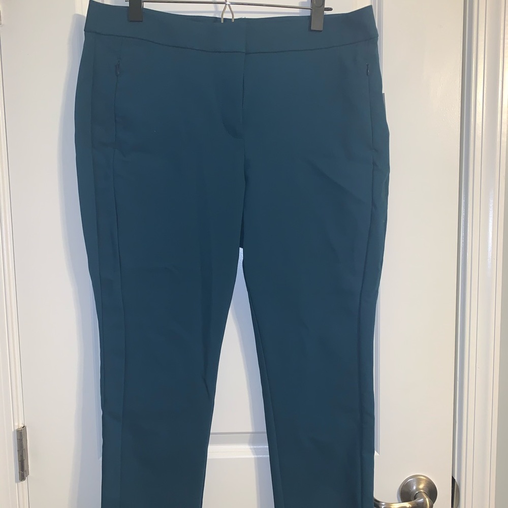 Loft Curvy High Waist Skinny Ankle Pants (petite)